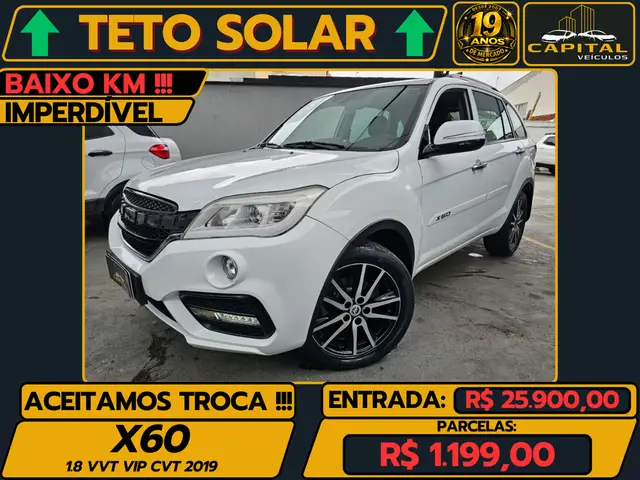 Carro Lifan X60 2019 1.8 16V VVT VIP CVT