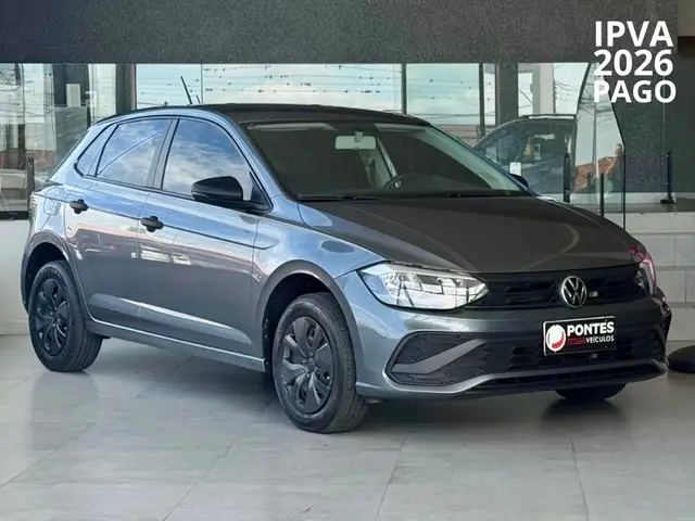 Carro Volkswagen Polo 2025 Track 1.0 Flex 12V 5p