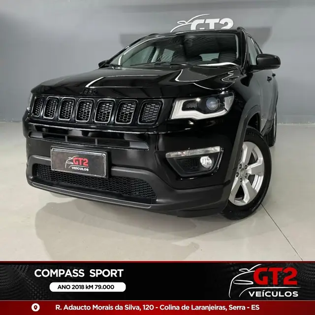Carro Jeep Compass 2018 2.0 Sport 4x2 (Aut) (Flex)