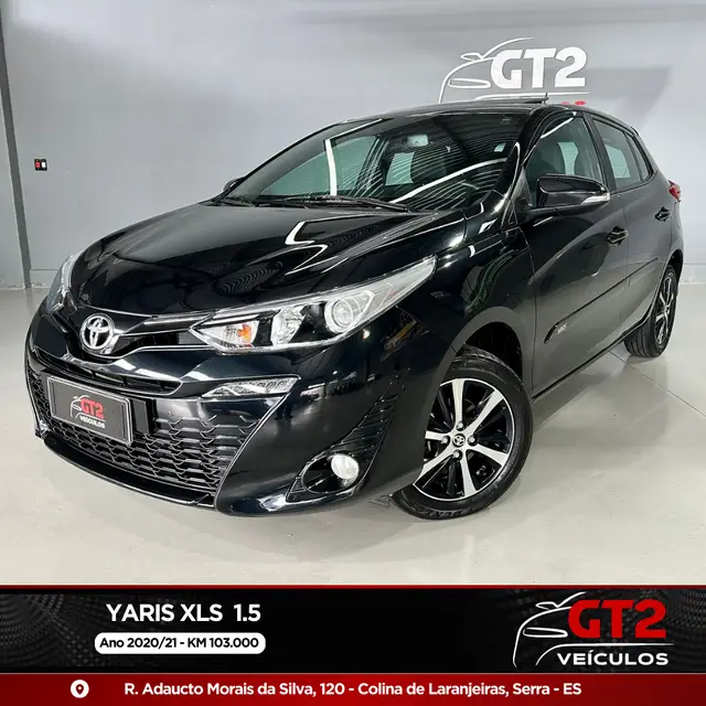 Carro Toyota Yaris 2021 1.5 XLS Connect CVT (Flex)