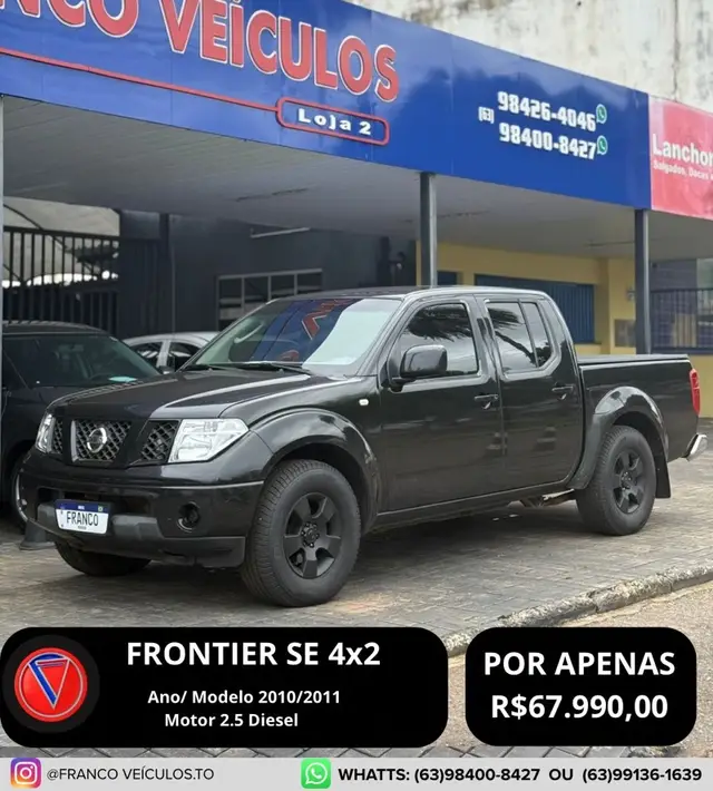 Carro Nissan Frontier 2011 SE 4x2 2.5 16V (cab. dupla)
