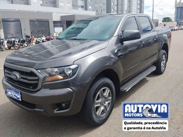 Carro Ford Ranger Cabine Dupla 2021 XLS 2.2 Turbodiesel 4x4 (Aut)
