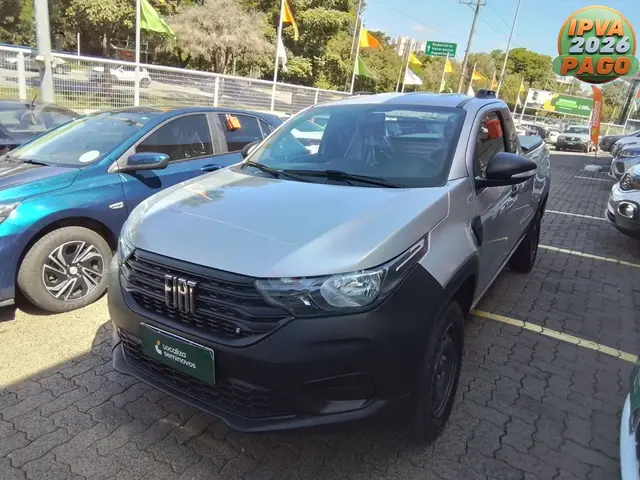 Carro Fiat Strada 2024 Endurance 1.3 Cabine Plus