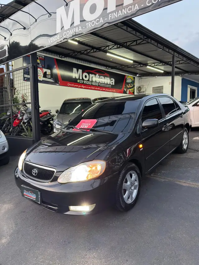Carro Toyota Corolla 2004 Sedan SEG 1.8 16V (nova série) (aut)