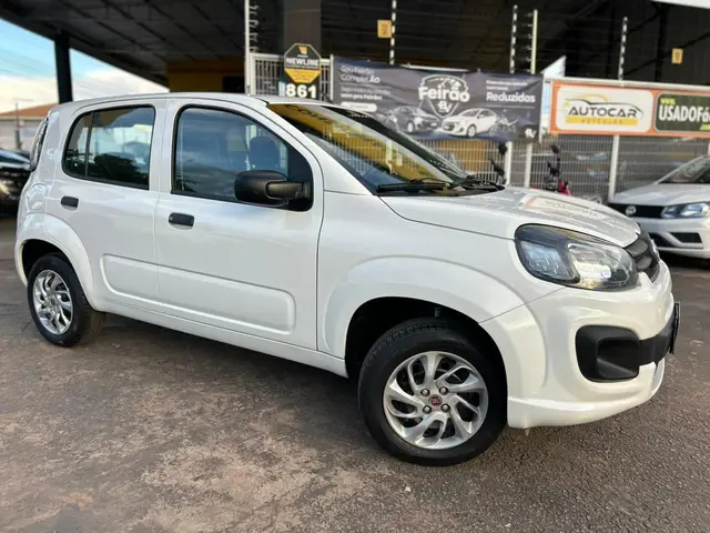 Carro Fiat Uno 2021 Attractive 1.0