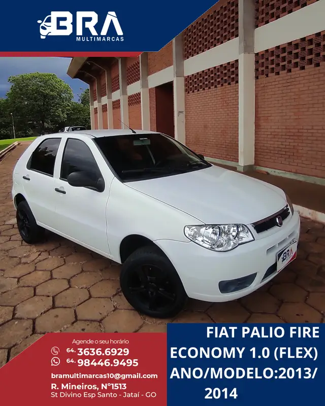 Carro Fiat Palio 2014 Fire 1.0 8V (Flex) 4p