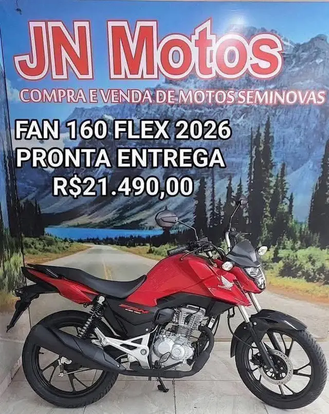 Moto Honda CG 160 2026 Fan
