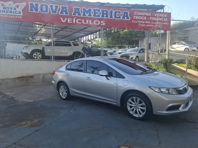Carro Honda Civic 2014 New  LXS 1.8 16V i-VTEC (Aut) (Flex)