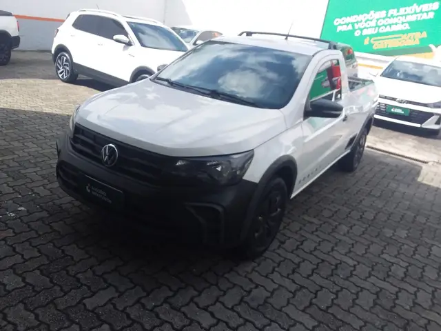 Carro Volkswagen Saveiro 2024 Robust CS 1.6