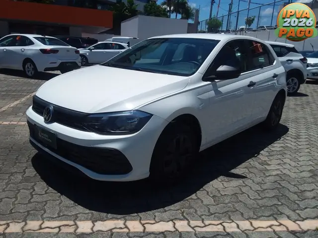 Carro Volkswagen Polo 2025 Track 1.0 Flex 12V 5p