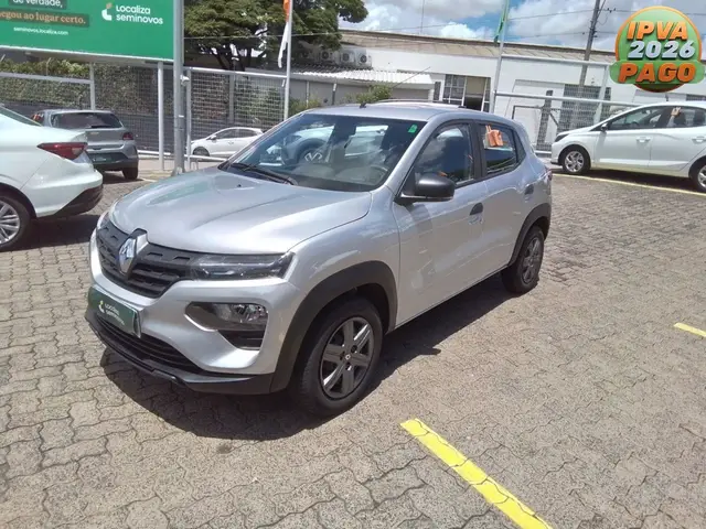 Carro Renault Kwid 2025 Zen 1.0 12v SCe (Flex)