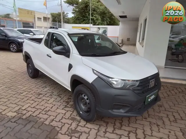 Carro Fiat Strada 2024 Endurance 1.3 Cabine Plus