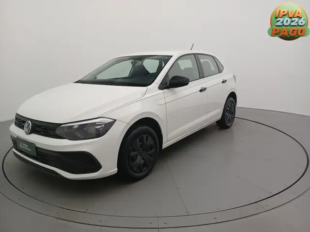 Carro Volkswagen Polo 2025 Track 1.0 Flex 12V 5p