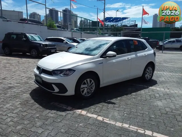 Carro Volkswagen Polo 2025 Track 1.0 Flex 12V 5p