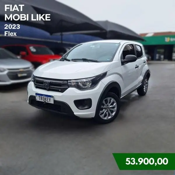 Carro Fiat Mobi 2023 Like 1.0 (Flex)