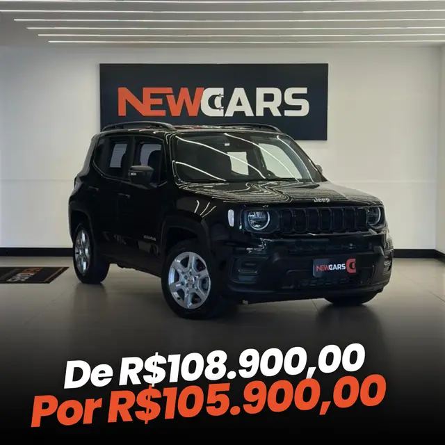 Carro Jeep Renegade 2023 Sport T270 1.3 Turbo 4x2