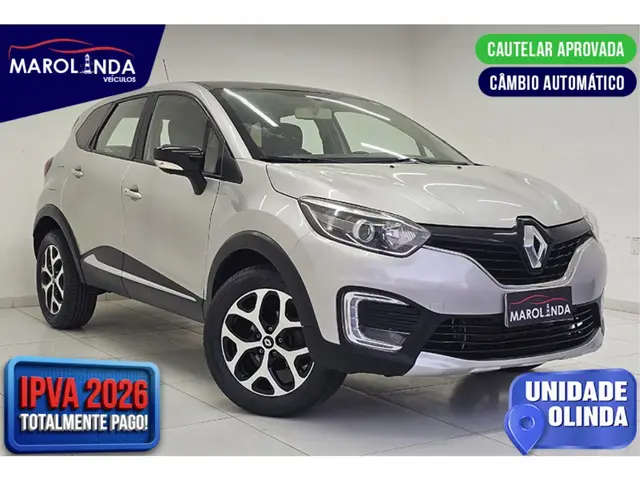 Carro Renault Captur 2018 Zen 1.6 16v SCe (Flex)