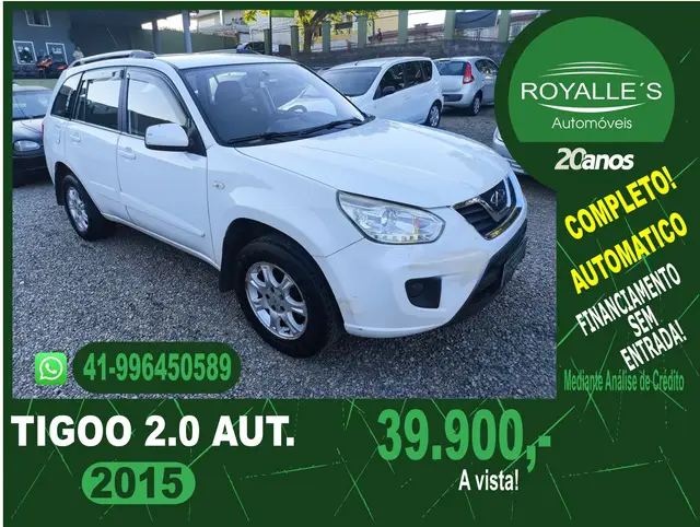 Carro CAOA Chery Tiggo 2015 2.0 16V Celebration