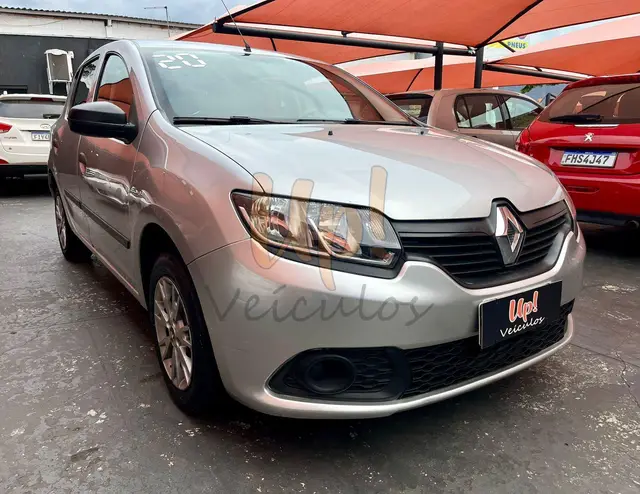 Carro Renault Sandero 2020 Authentique 1.0 (Flex)