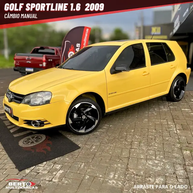 Carro Volkswagen Golf 2009 Sportline 1.6 (Flex)