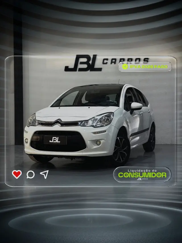 Carro Citroën C3 2016 Tendance 1.5 8V (Flex)