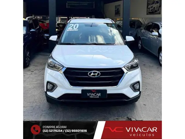 Carro Hyundai Creta 2020 Pulse Plus 1.6 (Aut) (Flex)