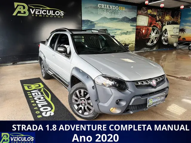 Carro Fiat Strada 2020 Adventure 1.8 16V (Flex) (Cabine Dupla)