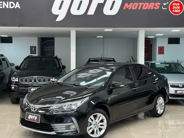 Carro Toyota Corolla 2018 2.0 XEi Multi-Drive S (Flex)