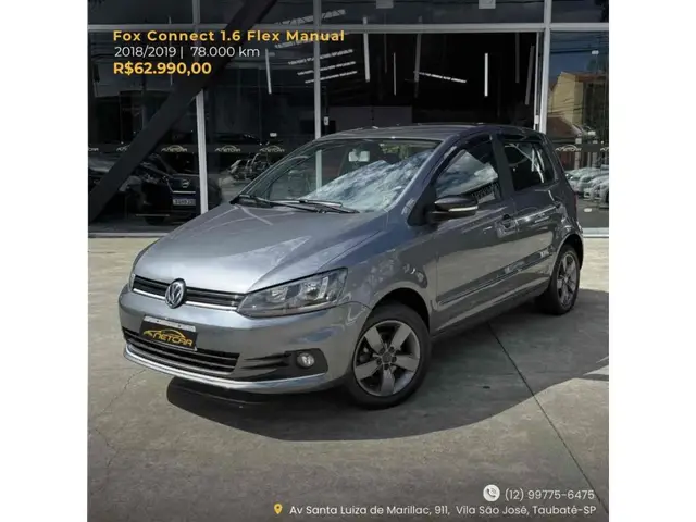 Carro Volkswagen Fox 2019 1.6 MSI Connect (Flex)