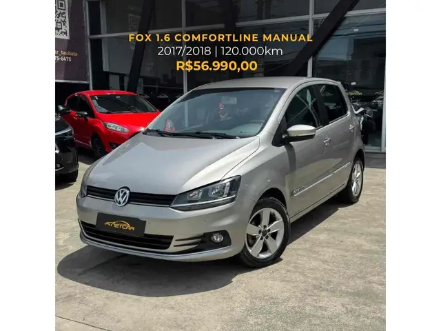Carro Volkswagen Fox 2018 1.6 MSI Comfortline (Flex)