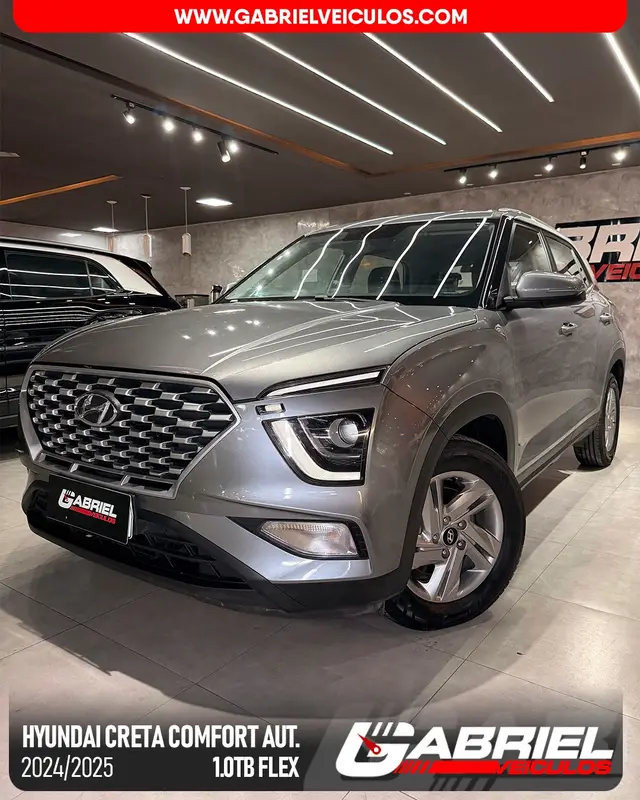 Carro Hyundai Creta 2025 Comfort 1.0 Turbo (Aut) (Flex)