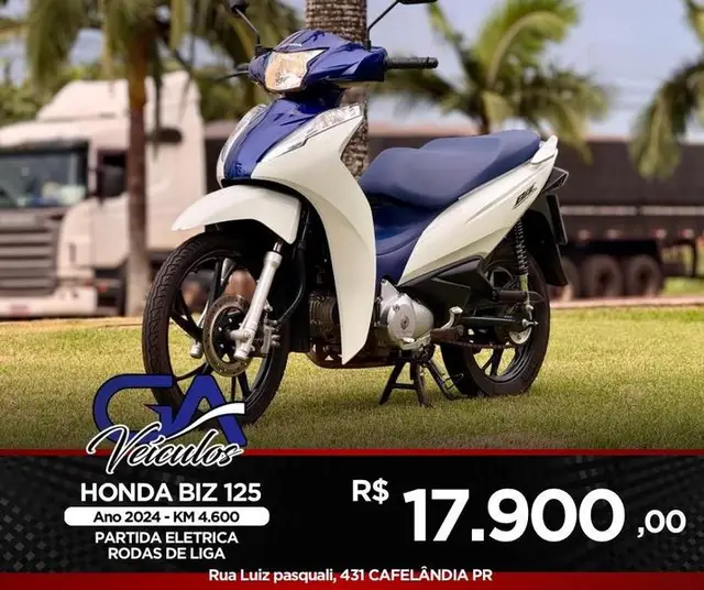 Moto Honda Biz 110i 2024 110i