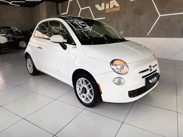 Carro Fiat 500 2015 Cabrio Dualogic 1.4 Evo (Flex)