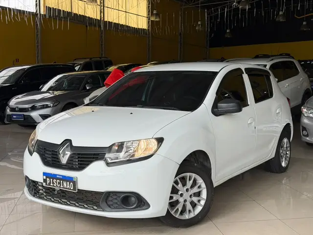 Carro Renault Sandero 2018 Authentique 1.0 12V SCe (Flex)
