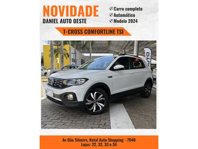 Carro Volkswagen T-Cross 2024 1.4 TSI Highline (Aut) (Flex)