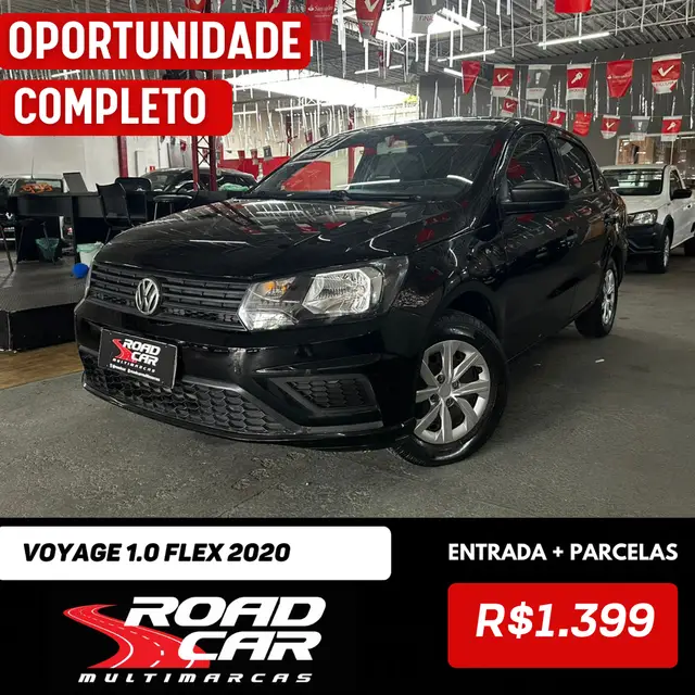 Carro Volkswagen Voyage 2020 1.0 MPI (Flex)