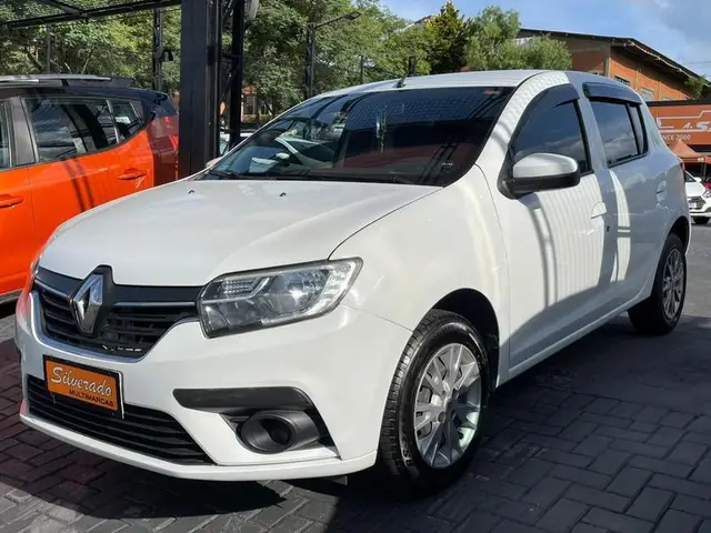 Carro Renault Sandero 2020 Authentique 1.0 (Flex)