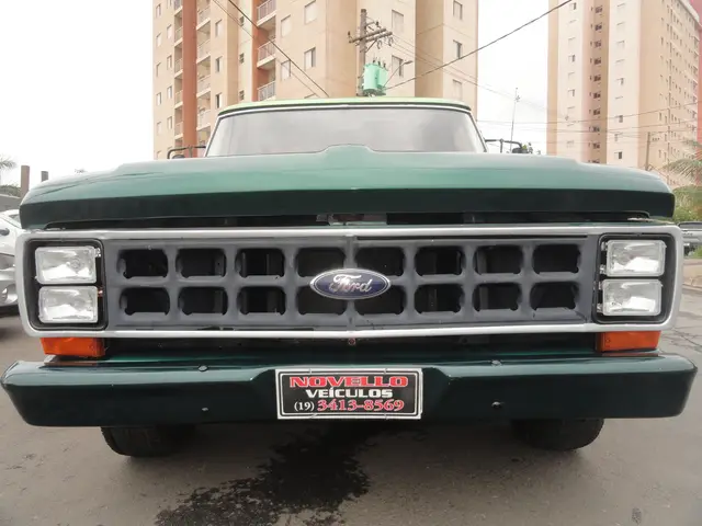Carro Ford F-100 1985 F100 Super Serie 3.6