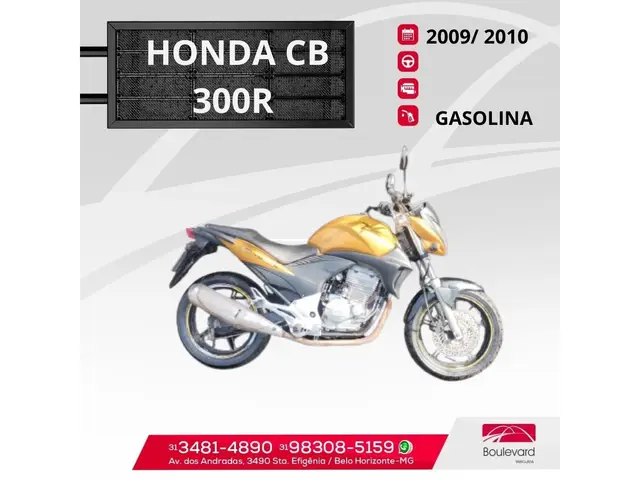 Moto Honda CB 300R 2010 Standard