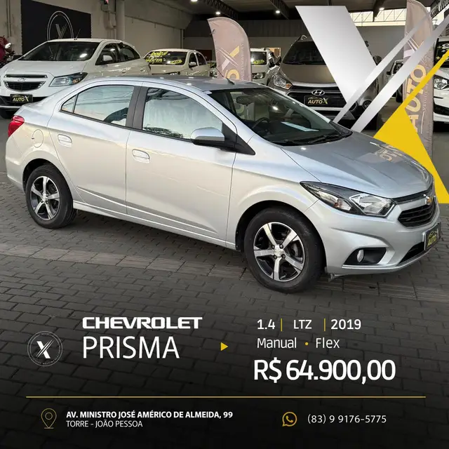 Carro Chevrolet Prisma 2019 1.4 LTZ SPE/4