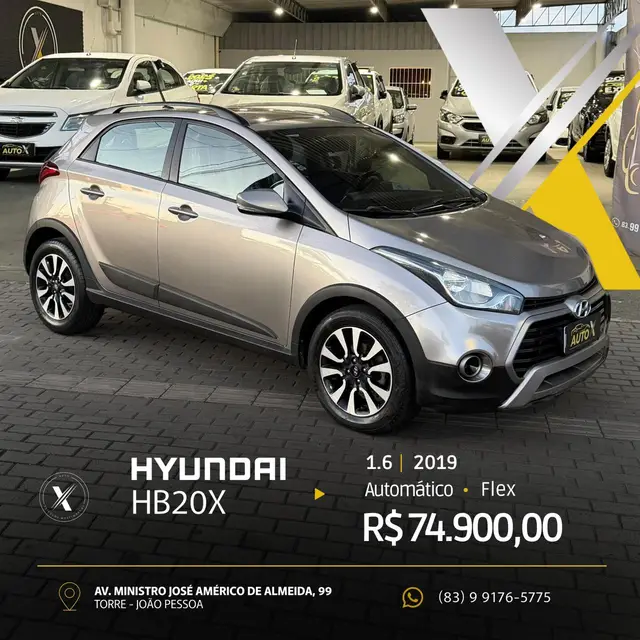 Carro Hyundai HB20X 2019 Style 1.6 (Aut) (Flex)