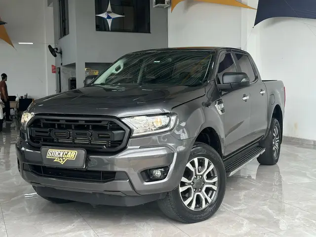 Carro Ford Ranger Cabine Dupla 2021 XLT 3.2 Turbodiesel 20V 4x4 (Aut)