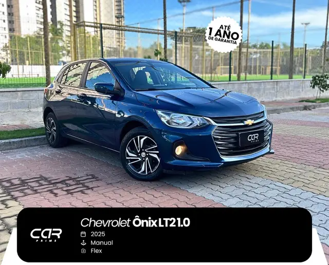 Carro Chevrolet Onix 2025 LT 1.0 Turbo