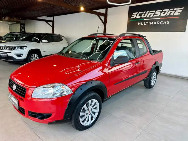 Carro Fiat Strada 2012 Working 1.4 (Flex) (Cabine Dupla)