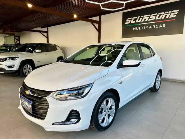 Carro Chevrolet Onix 2021 Premier 1.0 Turbo (Flex) (Aut)