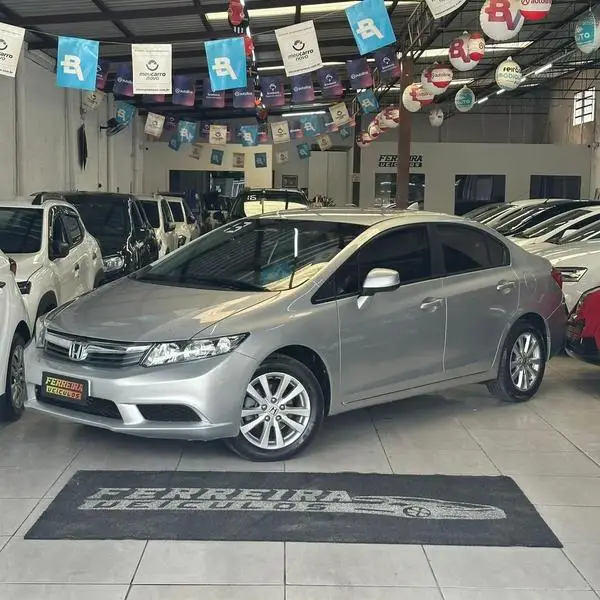 Carro Honda Civic 2013 New  LXS 1.8 16V i-VTEC (Aut) (Flex)