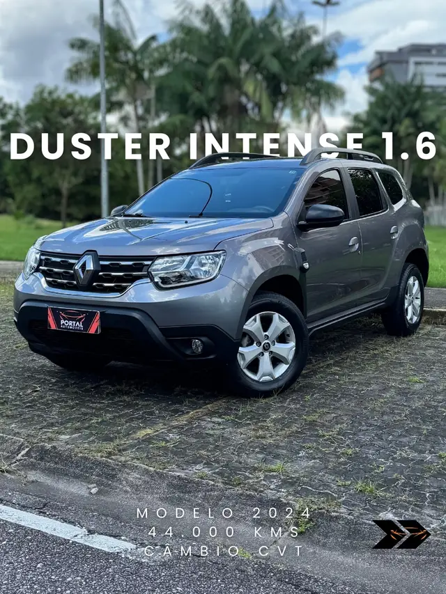 Carro Renault Duster 2024 Intense 1.6 16V (Flex) (Aut)
