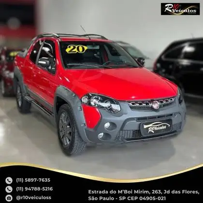 Carro Fiat Strada 2020 Adventure 1.8 16V (Flex) (Cabine Dupla)