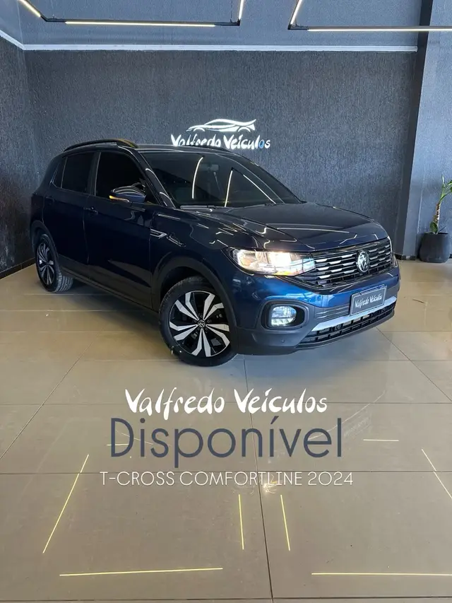 Carro Volkswagen T-Cross 2024 1.0 200 TSI Comfortline (Aut) (Flex)