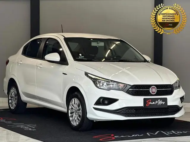 Carro Fiat Cronos 2020 1.3 Drive Firefly (Flex)